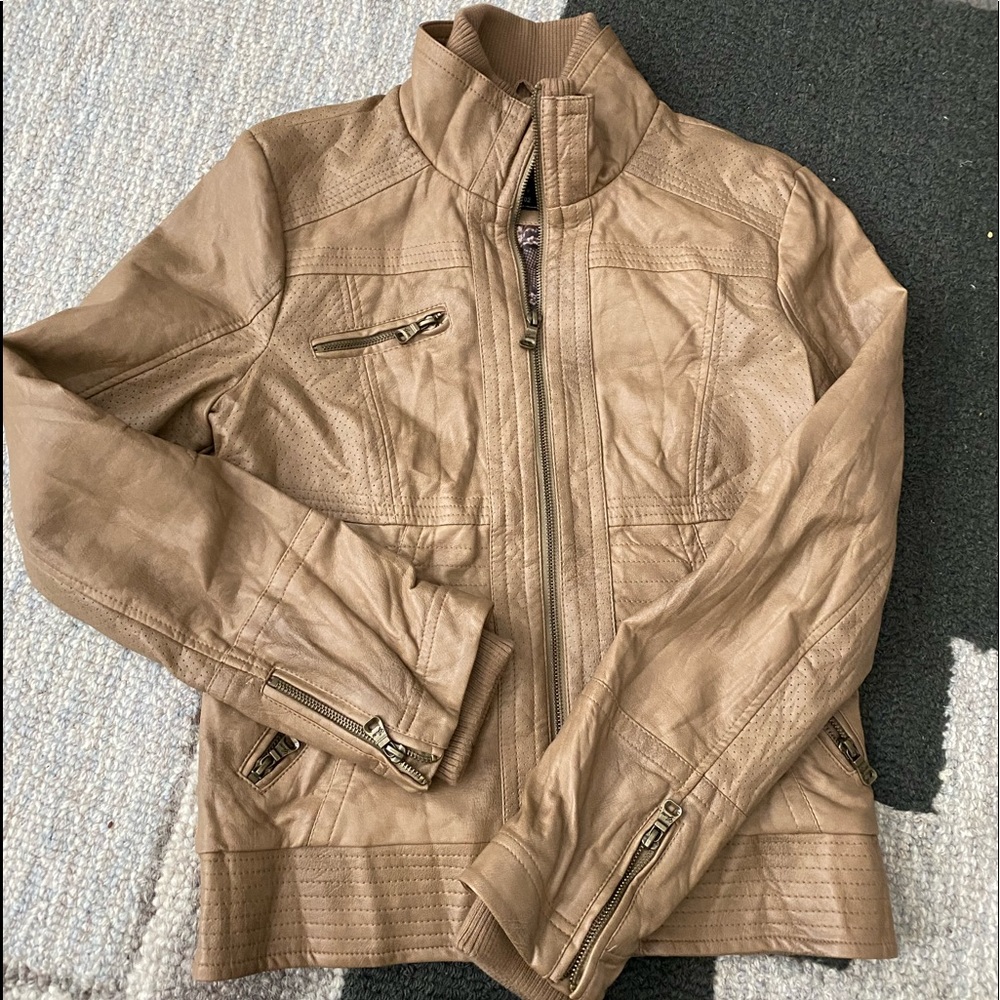 Brown Leather Jacket